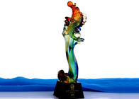 جوائز بالزخرفة الصينية الملونة Liuli والجوائز ، تصميم الحصري الهدايا الأسماك