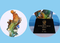 جوائز بالزخرفة الصينية الملونة Liuli والجوائز ، تصميم الحصري الهدايا الأسماك