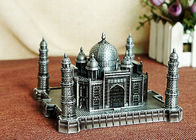 المواد المعدنية ديي الحرفية الهدايا بناء العالم الشهير نموذج الهند تاج محل نسخة طبق الأصل