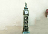 ديكور المنزل الحرفية diy الهدايا لندن الشهيرة بيغ بن ساعة تمثال مادة الحديد
