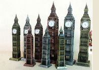 ديكور المنزل الحرفية diy الهدايا لندن الشهيرة بيغ بن ساعة تمثال مادة الحديد