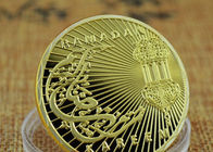 3D أثارت الميدالية العسكرية المخبوزات ، عملة تذكارية للذهب العربي