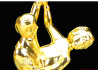 كأس الكأس البلاستيك مطلي بالذهب للفائزين الرقص الألعاب الأولمبية