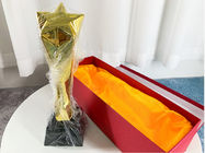 جوائز المنافسة ارتفاع 11 بوصة كأس الكأس الراتنج مع نجمة