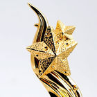 الراتنج جائزة النجم الأعلى OEM كأس الذهب الكأس نصوص شعار مخصصة