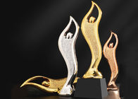راتنجات الايبوكسي والجوائز نوع الذهب / الفضة / النحاس مطلي اختياري