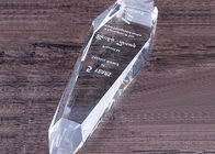 كأس الزجاج الكأس جوائز الكأس حجم حسب الطلب مع شعار الرملي