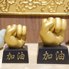 جائزة مباراة الملاكمة القبضة الذهبية 9 سم كأس الكأس الراتنج مكتب الديكور